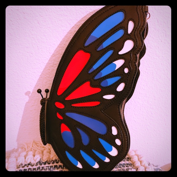 kate spade matching butterfly purse